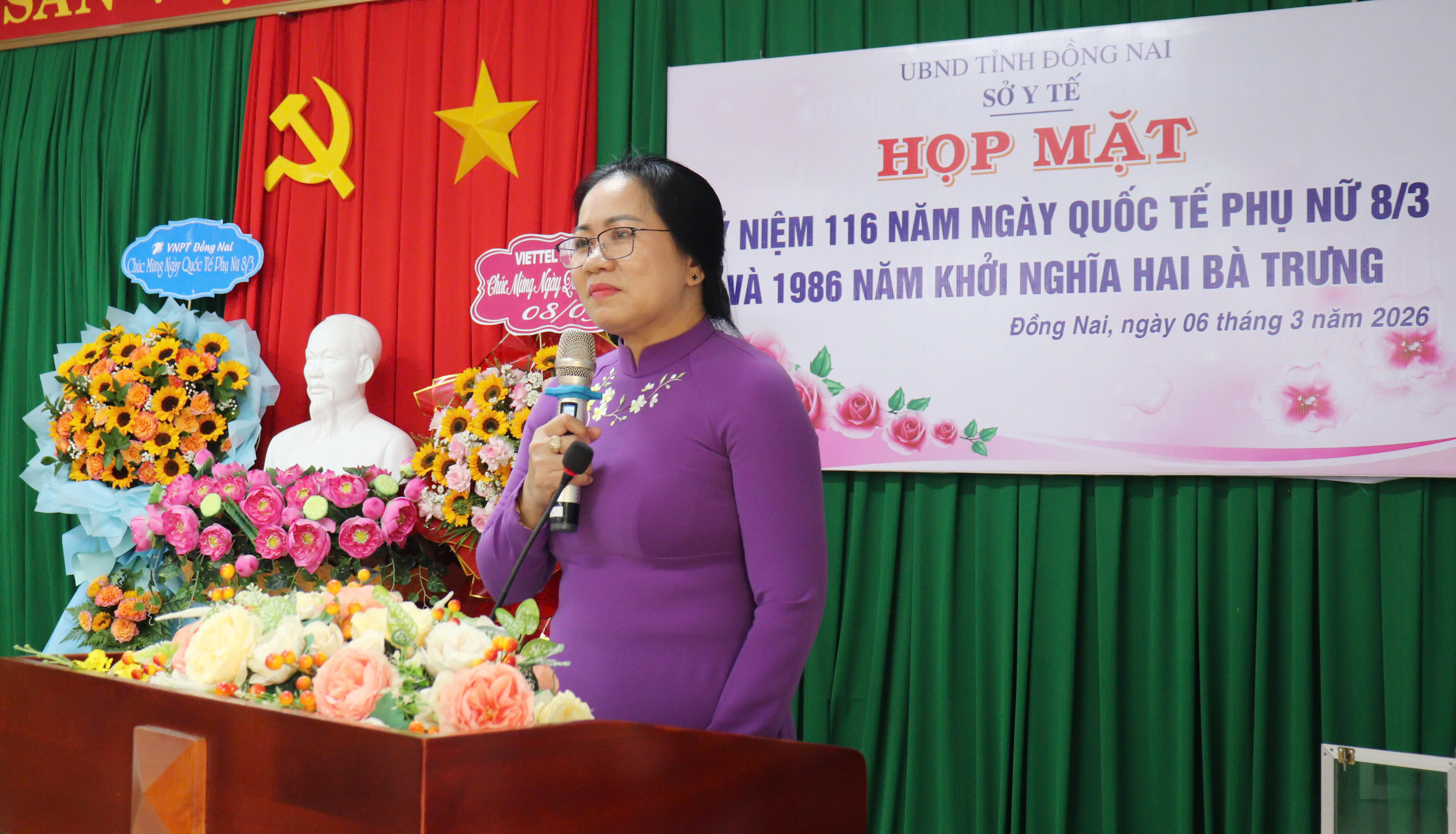 Văn phòng Sở Y tế Đồng Nai tổ chức kỷ niệm Ngày Quốc tế Phụ nữ 8-3