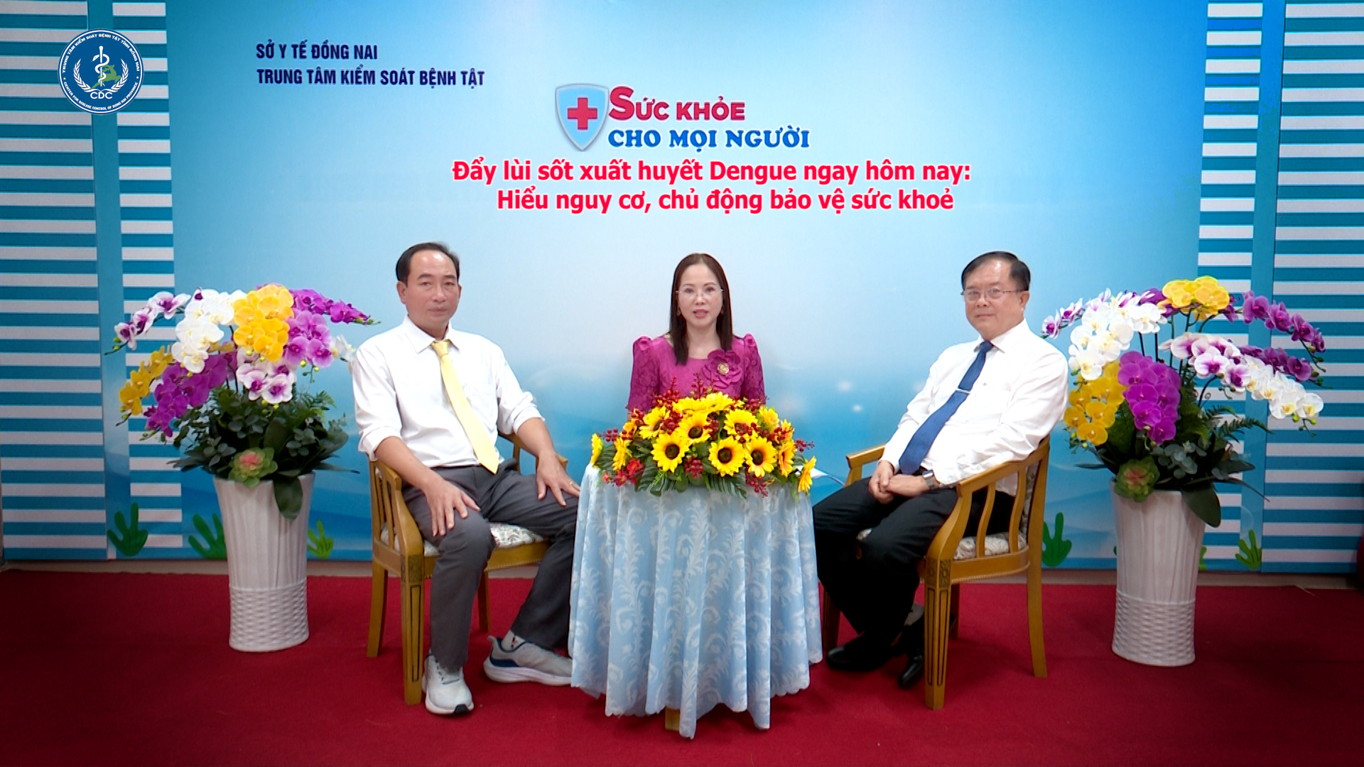 [Video] Toạ đàm: Đẩy lùi sốt xuất huyết Dengue ngay hôm nay - Hiểu nguy cơ, chủ động bảo vệ sức khoẻ